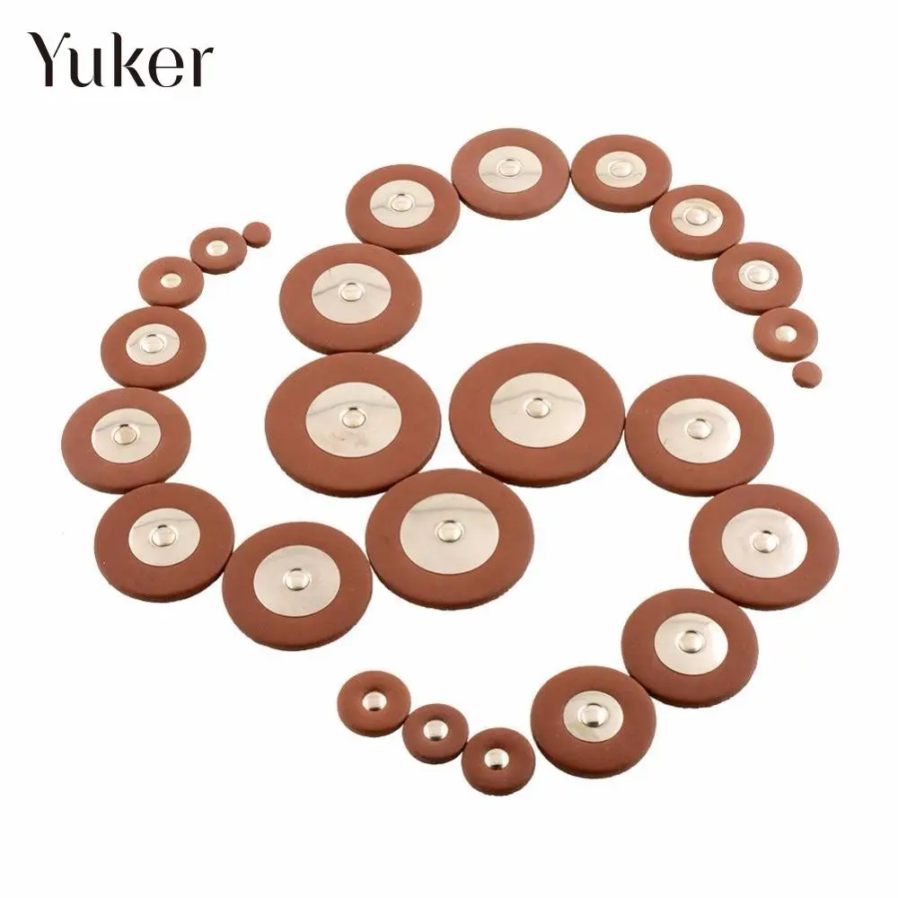 Yuker Hot Soft Professional 25PCS Repair Tenor Saxophone PU Leather Pads Coffe Comfortable Replacement high quality
Yuker Hot Soft Professional 25PCS Repair Tenor Saxophone PU Leather Pads Coffe Comfortable Replacement high quality