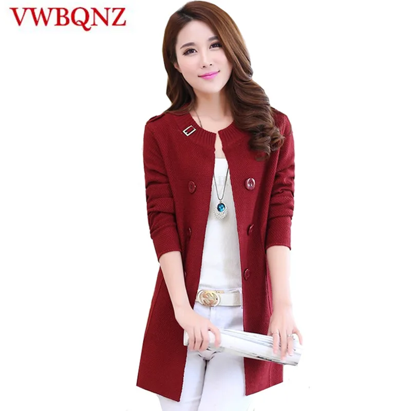 Lady wool Sweater Knitwear Fashion medium long 2018 Autumn Winter Cardigan Women loose sweater for female outerwear casual tops
Lady wool Sweater Knitwear Fashion medium long 2018 Autumn Winter Cardigan Women loose sweater for female outerwear casual tops