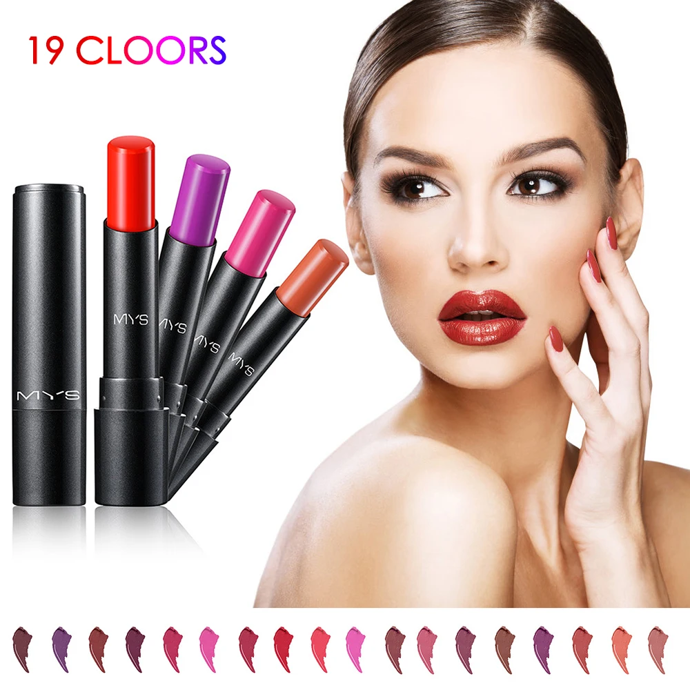 New 1Pcs 19 Colors Natural Matte Lipstick Waterproof Long Lasting Easy To Wear Cosmetics Lip Makeup TSLM2
New 1Pcs 19 Colors Natural Matte Lipstick Waterproof Long Lasting Easy To Wear Cosmetics Lip Makeup TSLM2