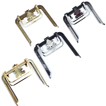 5Pcs Peacock Tail Flower Square Metal Frame Kiss Clasps Lock Purse Bag Handbag Handle Accessories 13cm
5Pcs Peacock Tail Flower Square Metal Frame Kiss Clasps Lock Purse Bag Handbag Handle Accessories 13cm