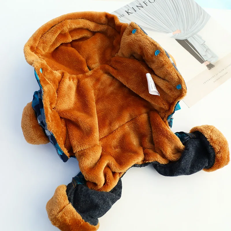 Warm Dog Clothes Winter Pet Clothing Dog Jumpsuit Coat Hooded Jacket Puppy Costume Chihuahua Poodle Bichon Pomeranian Costume
Warm Dog Clothes Winter Pet Clothing Dog Jumpsuit Coat Hooded Jacket Puppy Costume Chihuahua Poodle Bichon Pomeranian Costume