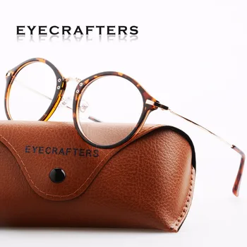 Brand Designer Retro Slim Round Womens Optical Glasses Frame Lady's Vintage Clear Lens Eyeglasses Frames Computer Glasses Rxable
Brand Designer Retro Slim Round Womens Optical Glasses Frame Lady's Vintage Clear Lens Eyeglasses Frames Computer Glasses Rxable