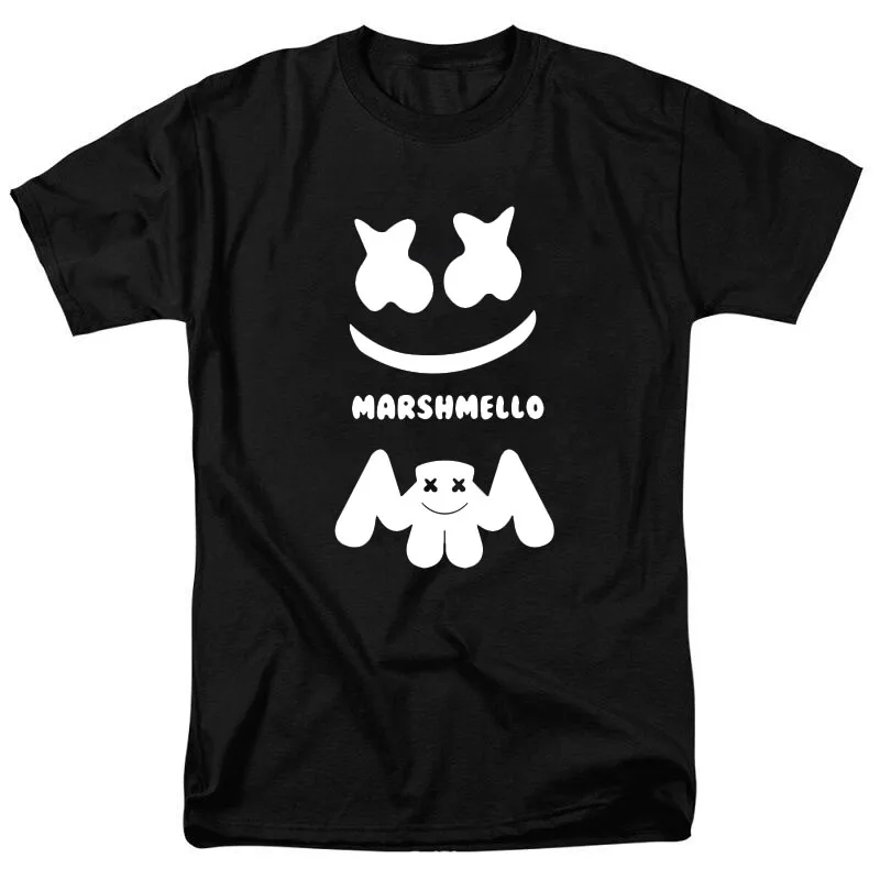 Unisex Marshmello T Shirts Men Marshmello DJ T-Shirt Female Short Sleeve 100% cotton T-shirt Male Fans Tees For Cosplay
Unisex Marshmello T Shirts Men Marshmello DJ T-Shirt Female Short Sleeve 100% cotton T-shirt Male Fans Tees For Cosplay
