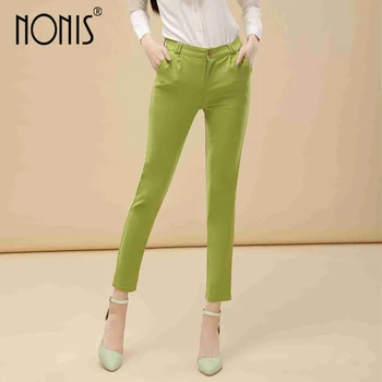 Nonis Women Sexy Pencil Pants Spring Autumn Summer Candy Color Casual Skinny Pants Cotton Elastic Fabric Summer Slim Trousers
Nonis Women Sexy Pencil Pants Spring Autumn Summer Candy Color Casual Skinny Pants Cotton Elastic Fabric Summer Slim Trousers