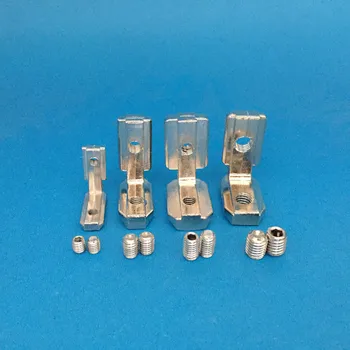 100pcs/pack Built-in connection apply 3030 or 4040 Profile L-shaped right angle fixed Corner slot
100pcs/pack Built-in connection apply 3030 or 4040 Profile L-shaped right angle fixed Corner slot