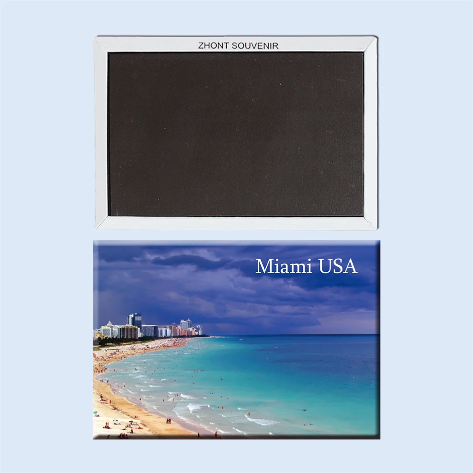 Travel souvenirs The beauty of the beach Miami Florida USA 22989 Magnetic refrigerator
Travel souvenirs The beauty of the beach Miami Florida USA 22989 Magnetic refrigerator