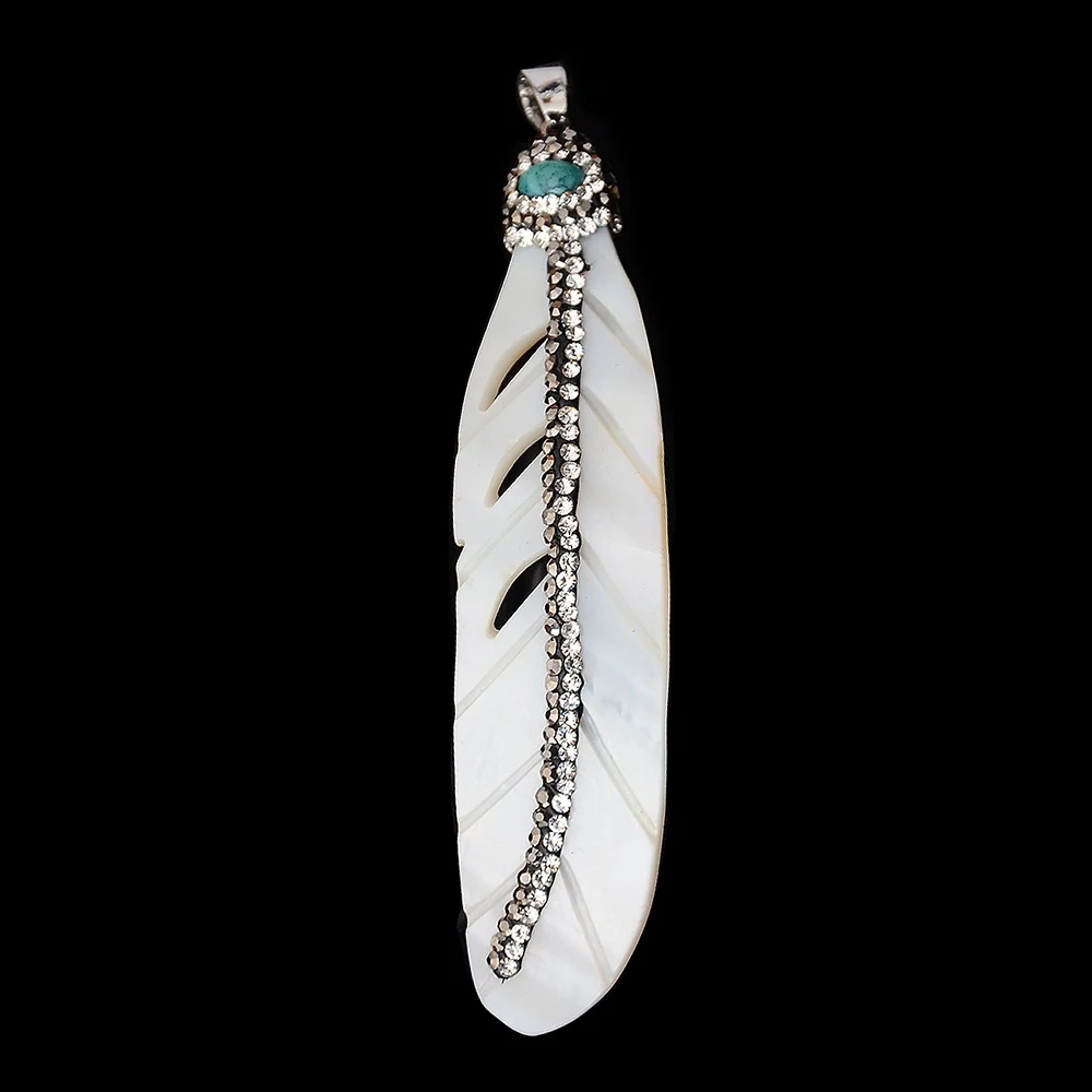 5 PCS/lot Natural Shell Pearl Feather Charms Pendant for Jewelry Making Handmade Creative Feather Accessories
5 PCS/lot Natural Shell Pearl Feather Charms Pendant for Jewelry Making Handmade Creative Feather Accessories