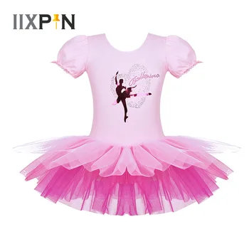 IIXPIN Toddler Girls Ballet Tutu Dress Mesh Bubble Sleeves Glittery Rhinestones Gymnastics Leotard Ballerina Princess Costumes
IIXPIN Toddler Girls Ballet Tutu Dress Mesh Bubble Sleeves Glittery Rhinestones Gymnastics Leotard Ballerina Princess Costumes