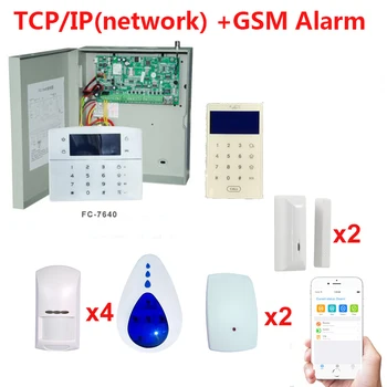 Focus FC7640 GSM+LAN Network Intruder Alarm with Glass Break Detector, Wired Motion Sensor, RFID keypad and door sensors
Focus FC7640 GSM+LAN Network Intruder Alarm with Glass Break Detector, Wired Motion Sensor, RFID keypad and door sensors