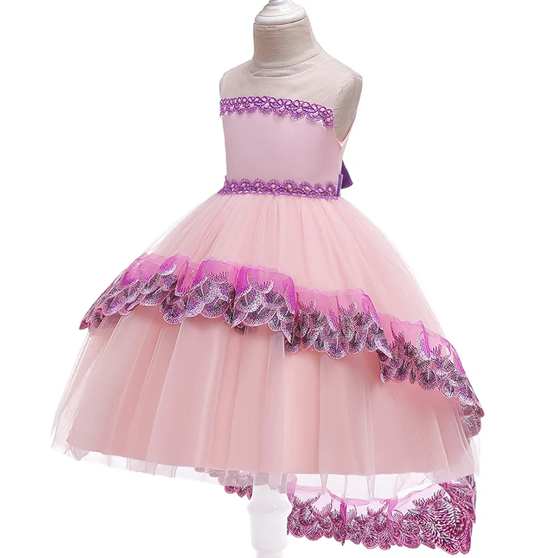 Trailing embroidery evening wedding flower lace girl dresses for wedding girls dress first communion princess dress baby costume
Trailing embroidery evening wedding flower lace girl dresses for wedding girls dress first communion princess dress baby costume
