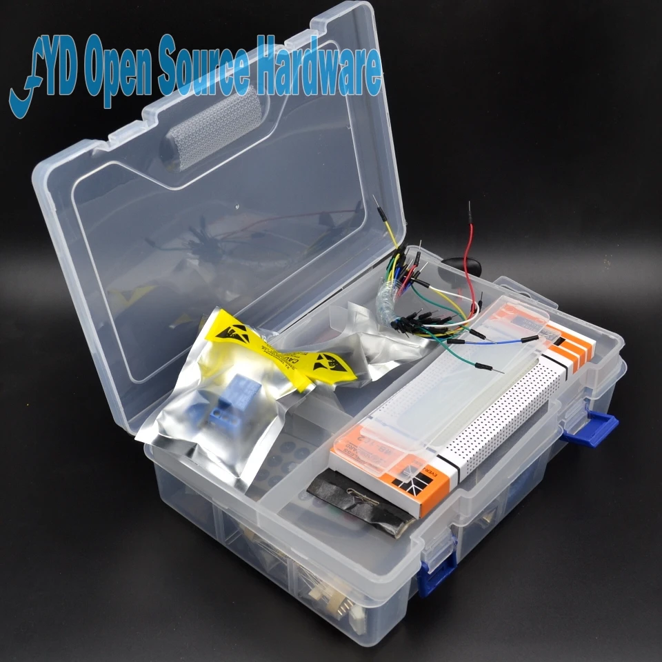 UNO R3 KIT Upgraded version of the Starter Kit the RFID learn Suite LCD 1602 With Retail Box
UNO R3 KIT Upgraded version of the Starter Kit the RFID learn Suite LCD 1602 With Retail Box