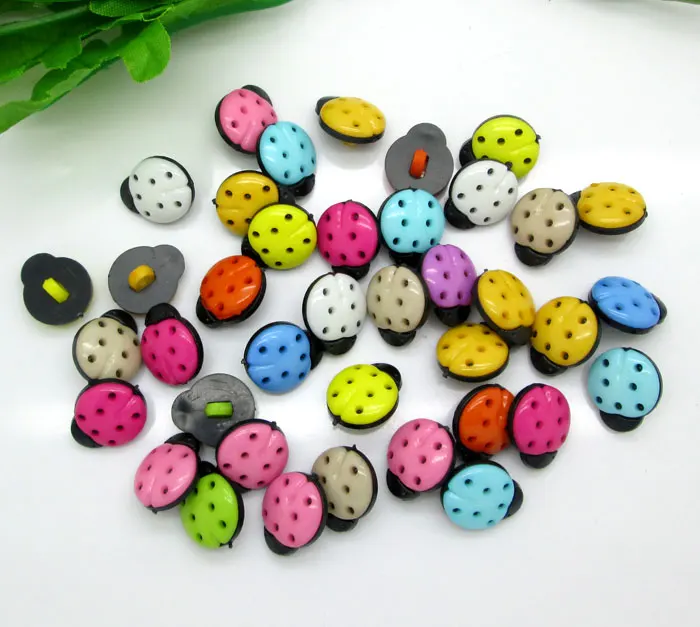 100Pcs Mixed Acrylic Ladybug Shape Sewing Buttons For Kids Clothes Scrapbooking Decorative Botones Handicraft DIY Accessories
100Pcs Mixed Acrylic Ladybug Shape Sewing Buttons For Kids Clothes Scrapbooking Decorative Botones Handicraft DIY Accessories
