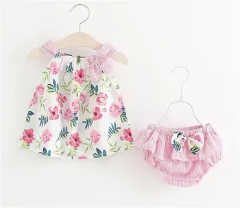 2019 Cute Summer Bodysuits Newborn Baby Girls Flowers Print Dress+Short Strip Backless Infant Body Suit Overall
2019 Cute Summer Bodysuits Newborn Baby Girls Flowers Print Dress+Short Strip Backless Infant Body Suit Overall