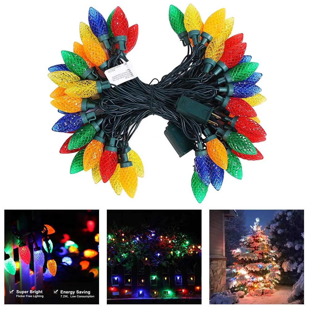 20 LEDs String Light Multicolor Christmas Lights Halloween Patio Decor String Lights CLH@8
20 LEDs String Light Multicolor Christmas Lights Halloween Patio Decor String Lights CLH@8