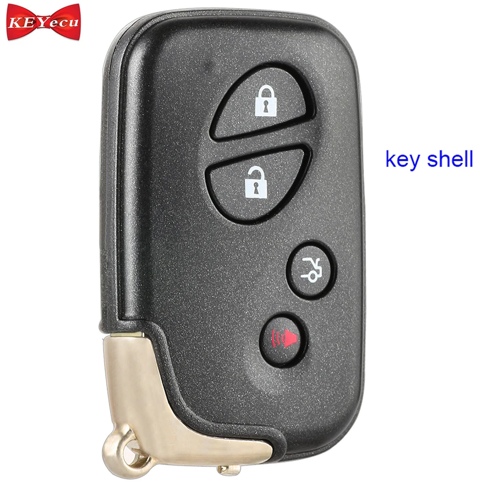 KEYECU 2pcs for Lexus ES350 GS350 GS430 IS250 IS350 LX570 RX350 Remote Car Key Shell Case Fob Housing Cover 4 Button
KEYECU 2pcs for Lexus ES350 GS350 GS430 IS250 IS350 LX570 RX350 Remote Car Key Shell Case Fob Housing Cover 4 Button
