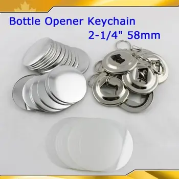 2-1/4" 58mm 100 Sets Bottle Opener KeyChain Badge Button Supply Materials for NEW Professional Badge Button Maker 
2-1/4" 58mm 100 Sets Bottle Opener KeyChain Badge Button Supply Materials for NEW Professional Badge Button Maker