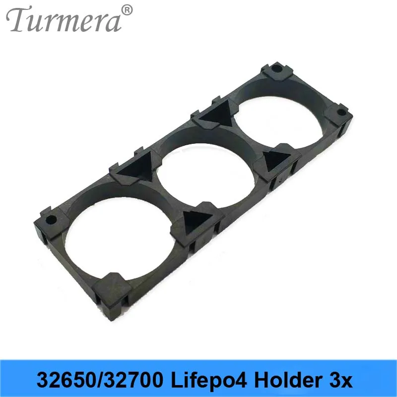 Turmera 32650 32700 2x 3x Battery Holder Cell Safety Anti Vibration Plastic Brackets For 32650 32700 battery pack 03