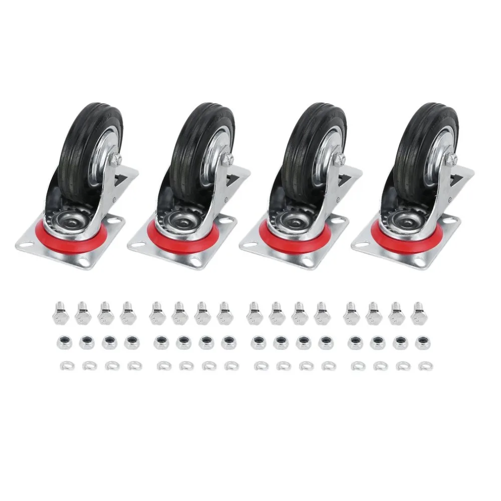 100MM 300KG Heavy Duty Rubber Castor Trolley Wheel Industrial Caster Fixed Plate Industrial Trolley Wheel Castors
100MM 300KG Heavy Duty Rubber Castor Trolley Wheel Industrial Caster Fixed Plate Industrial Trolley Wheel Castors