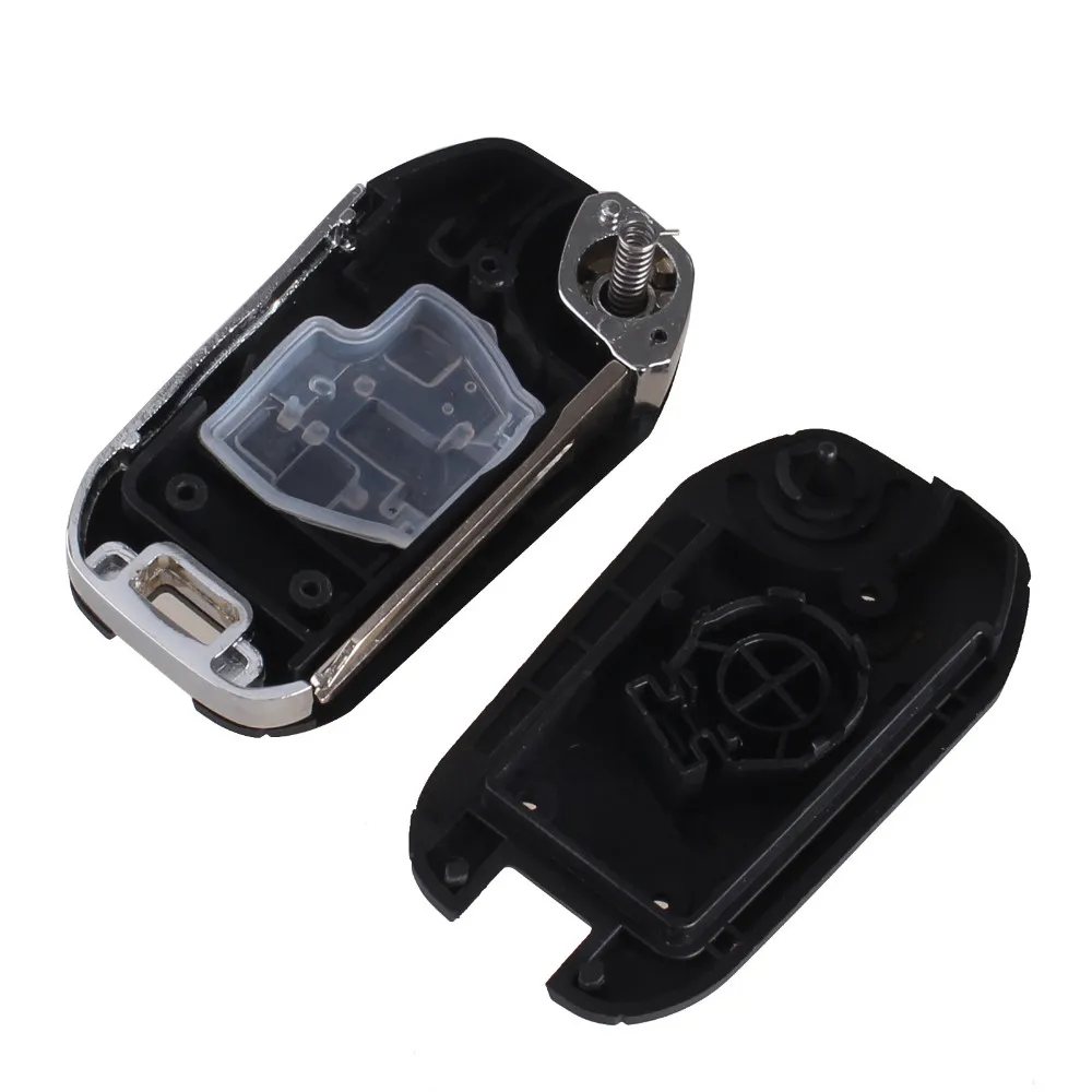 Chiave Telecomando per Nissan Sylphy 3 Tasti Switch Blade Fob Replacement Uncut Blank Key Case -