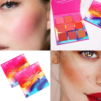 9 Colors Face Blush Powder Eyeshadow Makeup Cheek Repair powder Minerals Palettes Blusher Brush Palette Cream Natural Blush
9 Colors Face Blush Powder Eyeshadow Makeup Cheek Repair powder Minerals Palettes Blusher Brush Palette Cream Natural Blush