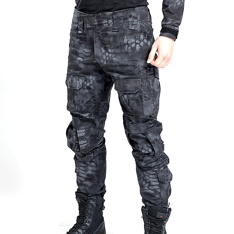 Spring Summer Loose Combat Cargo Printed Camouflage Many Pocket Overalls Commandos Military Training Ooutdoor Tactical Pants Men
Spring Summer Loose Combat Cargo Printed Camouflage Many Pocket Overalls Commandos Military Training Ooutdoor Tactical Pants Men