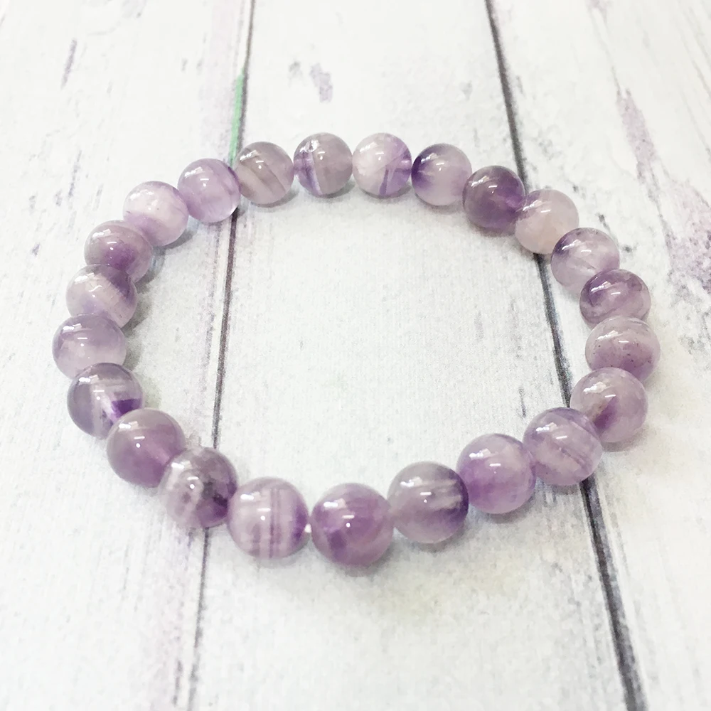 MG0498 New Arrivals 8 mm Dream Amethys Bracelet Women`s Heart Chakra Energy Bracelet Best Wedding Party Jewelry Wholesale
MG0498 New Arrivals 8 mm Dream Amethys Bracelet Women`s Heart Chakra Energy Bracelet Best Wedding Party Jewelry Wholesale