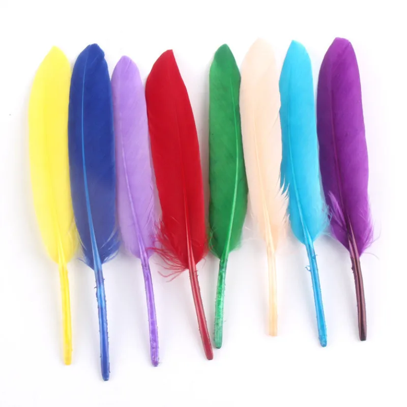 50pcs Colorful Dyeing Goose Feathers Wings for Craft DIY Jewelry Earring Indian Headdress Party Decorations Plume accessorie
50pcs Colorful Dyeing Goose Feathers Wings for Craft DIY Jewelry Earring Indian Headdress Party Decorations Plume accessorie