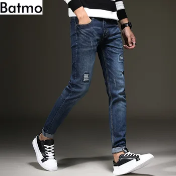 Batmo 2018 new arrival high quality casual slim elastic jeans men ,men's pencil pants ,skinny jeans men NZ909
Batmo 2018 new arrival high quality casual slim elastic jeans men ,men's pencil pants ,skinny jeans men NZ909