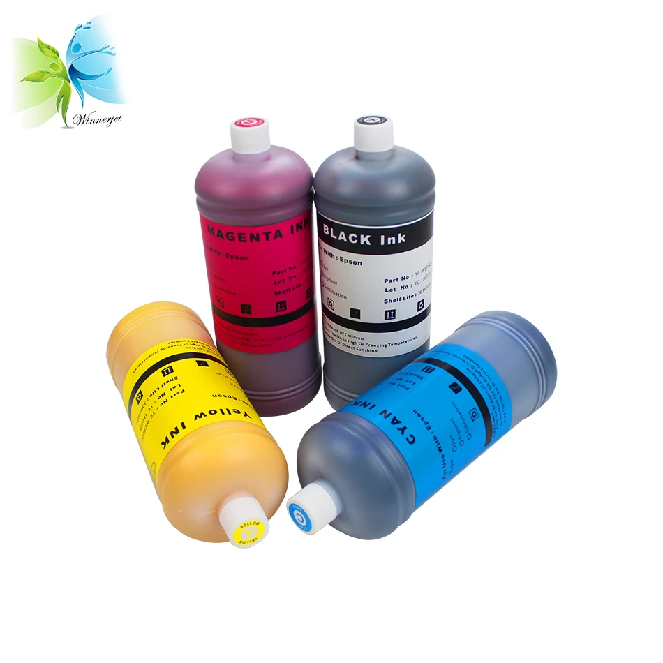 Winnerjet 4 Colors 1000ml Pigment Ink for EPSON Printers Premium Ink BK C M Y for EPSON All Printer CISS Ink
Winnerjet 4 Colors 1000ml Pigment Ink for EPSON Printers Premium Ink BK C M Y for EPSON All Printer CISS Ink