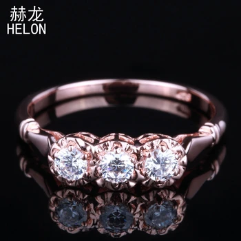 Solid 10K Rose Gold Flawless Round Cut 100% Genuine AAA Graded Cubic Zirconia Engagement Anniversary Ring Art Deco Fine Jewelry
Solid 10K Rose Gold Flawless Round Cut 100% Genuine AAA Graded Cubic Zirconia Engagement Anniversary Ring Art Deco Fine Jewelry