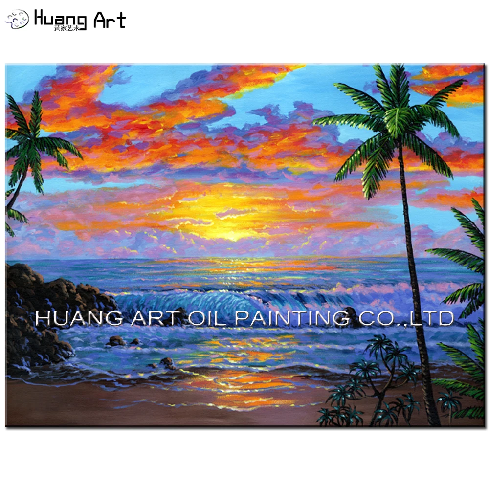 High Quality Seascape Hand-painted Modern Sunrise Sky Landscape Oil Painting On Canvas Painting for Living Room Wall Decor Art
High Quality Seascape Hand-painted Modern Sunrise Sky Landscape Oil Painting On Canvas Painting for Living Room Wall Decor Art