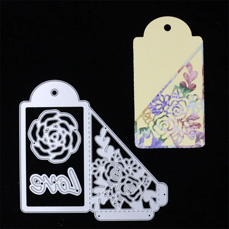 KSCRAFT Folded Tags Metal Cutting Dies Stencils for DIY Scrapbooking/photo album Decorative Embossing DIY Paper Cards
KSCRAFT Folded Tags Metal Cutting Dies Stencils for DIY Scrapbooking/photo album Decorative Embossing DIY Paper Cards