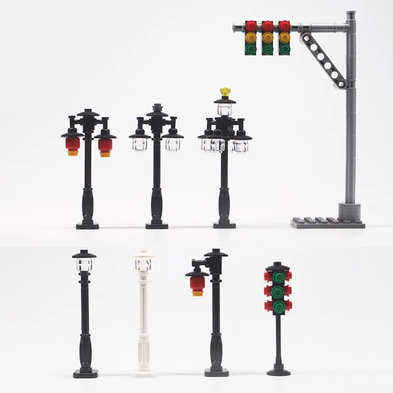 30Pcs City Block Moc Building Blocks Street Lamp DIY Blocks Friend Figure Compatible Legoings Toy For Kids
30Pcs City Block Moc Building Blocks Street Lamp DIY Blocks Friend Figure Compatible Legoings Toy For Kids
