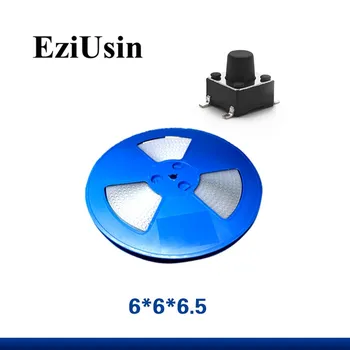 800pcs In Tape One Reel TS-D003 Micro keyboard Switch 6*6*6.5Tactile Tact Push Button SMT 6x6x6.5 Switches SMD
800pcs In Tape One Reel TS-D003 Micro keyboard Switch 6*6*6.5Tactile Tact Push Button SMT 6x6x6.5 Switches SMD