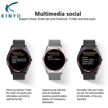 2018 New Kinyo Smart Watch Smartwatch Waterproof Bluetooth Call 24 hours Heart Rate Monitoring Pedometer Fashion Wristwatch 
2018 New Kinyo Smart Watch Smartwatch Waterproof Bluetooth Call 24 hours Heart Rate Monitoring Pedometer Fashion Wristwatch