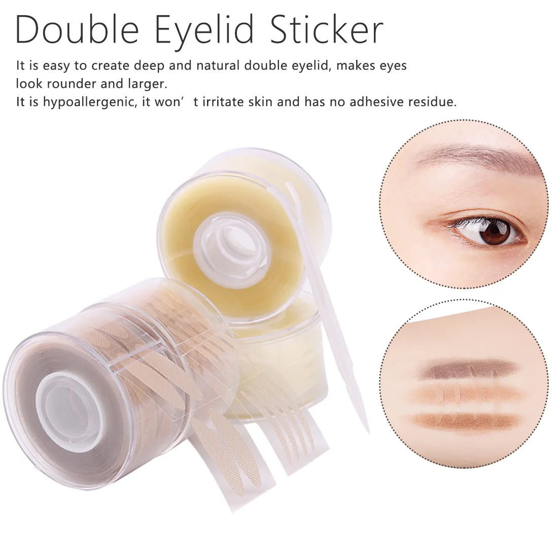 600pcs Double Eyelid Tape Sticker Invisible Eyelid Stripe Sticky to Water Eyelid Paste Instant Eye Lift Makeup Tools
600pcs Double Eyelid Tape Sticker Invisible Eyelid Stripe Sticky to Water Eyelid Paste Instant Eye Lift Makeup Tools
