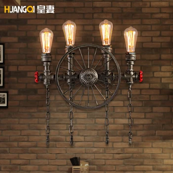 Creative Ancient Water Pipe Wall Lamp Sconce American Vintage Industrial Light Fixtures Bar Coffee Home Decor Apliques Pared
Creative Ancient Water Pipe Wall Lamp Sconce American Vintage Industrial Light Fixtures Bar Coffee Home Decor Apliques Pared