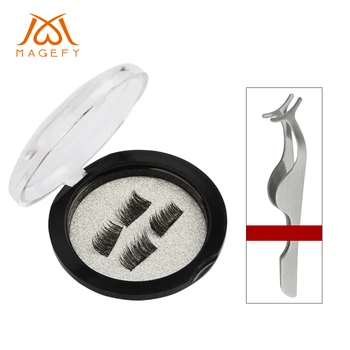 Natural 3D Mink Eyelashes Magnetic False Eyelashes Fake Eyelash Extension magnet Lash with Tweezers Eye makeup
Natural 3D Mink Eyelashes Magnetic False Eyelashes Fake Eyelash Extension magnet Lash with Tweezers Eye makeup
