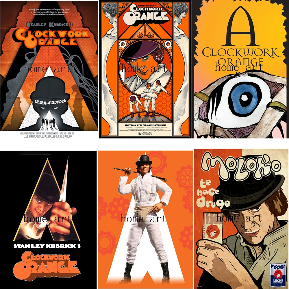A Clockwork Orange Classic Movie Poster Clear Image Wall Stickers Home Decoration Good Quality Prints White Coated Paper
A Clockwork Orange Classic Movie Poster Clear Image Wall Stickers Home Decoration Good Quality Prints White Coated Paper