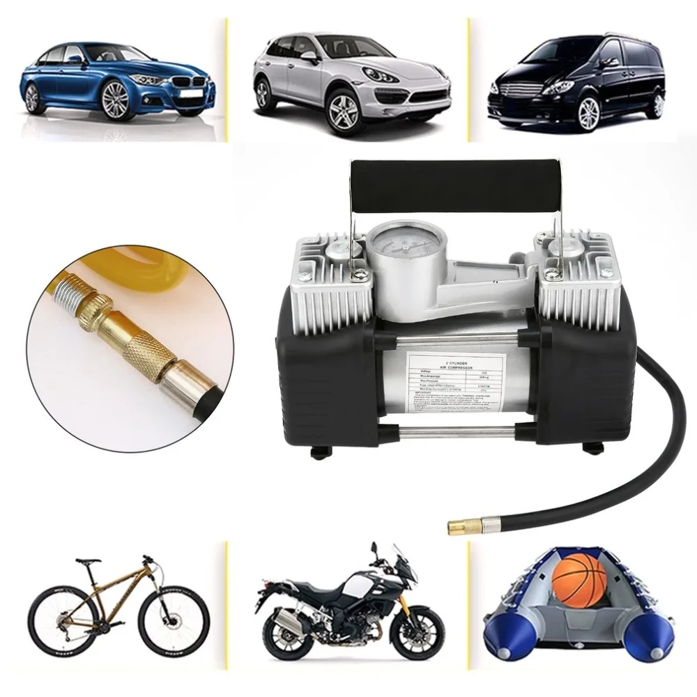 DC 12V Portable Super Flow Car Tire Tyre Inflator Metal Vehicle Auto Electric Pump Air Compressor With Car ChargerHeavy Duty Set
DC 12V Portable Super Flow Car Tire Tyre Inflator Metal Vehicle Auto Electric Pump Air Compressor With Car ChargerHeavy Duty Set