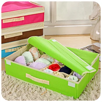 Nonwoven Ties Socks Bra Underwear Storage Box Container Drawer Divider Lidded Closet Boxes
Nonwoven Ties Socks Bra Underwear Storage Box Container Drawer Divider Lidded Closet Boxes