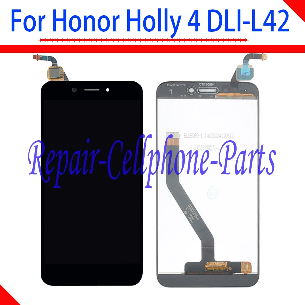 Black New Full LCD Display + Touch Screen Digitizer Assembly Replacement For Huawei Honor Holly 4 DLI-L42 Tracking Number
Black New Full LCD Display + Touch Screen Digitizer Assembly Replacement For Huawei Honor Holly 4 DLI-L42 Tracking Number