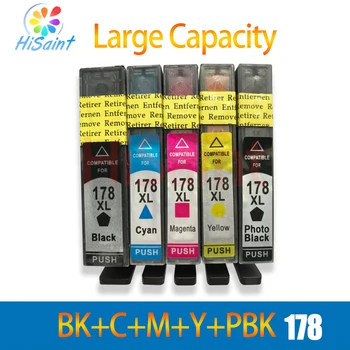 hisaint 5PCS Compatible for HP 178XL 178 Ink Cartridge for HP B8553 C5383 C6383 D5463 Ink jet printer Free Shipping
hisaint 5PCS Compatible for HP 178XL 178 Ink Cartridge for HP B8553 C5383 C6383 D5463 Ink jet printer Free Shipping