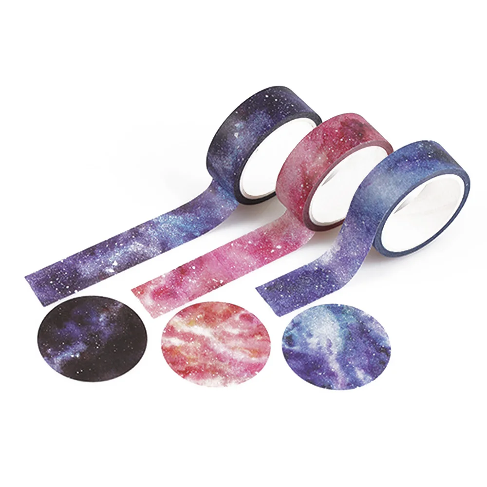 3Pcs/Box Art Adhesive Washi Paper Masking Tape Scrapbook Decorative Sticker DIY Sticky Paper Stationery School Supplies
3Pcs/Box Art Adhesive Washi Paper Masking Tape Scrapbook Decorative Sticker DIY Sticky Paper Stationery School Supplies