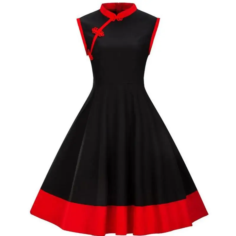 Women Dress S-4XL Plus Size Women Clothing Pin UP Vestidos Summer Retro Casual Party Robe Rockabilly 50s 60s Vintage Dresses
Women Dress S-4XL Plus Size Women Clothing Pin UP Vestidos Summer Retro Casual Party Robe Rockabilly 50s 60s Vintage Dresses
