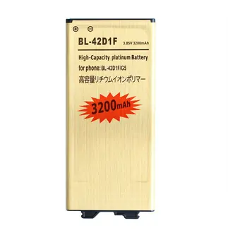 Ciszean 100pcs/lot 3200mAh BL-42D1F Gold Replacement Battery For LG G5 VS987 US992 H820 H840 H850 H830 H831 F700S H960 LS992
Ciszean 100pcs/lot 3200mAh BL-42D1F Gold Replacement Battery For LG G5 VS987 US992 H820 H840 H850 H830 H831 F700S H960 LS992