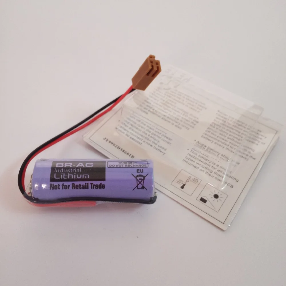 10PCS Brand New BR-AG Battery With Plug 3V 2200mah PLC FANUC Lithium Batteries Bateria Replace BR-A
10PCS Brand New BR-AG Battery With Plug 3V 2200mah PLC FANUC Lithium Batteries Bateria Replace BR-A