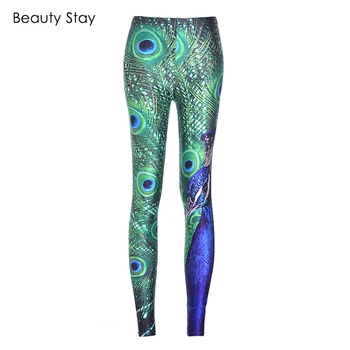 Beauty Stay Women Leggings Digital Printing Peafowl High Waist Push Up Stretchy Trousers Knitted Elastic Casual Pencil Pants
Beauty Stay Women Leggings Digital Printing Peafowl High Waist Push Up Stretchy Trousers Knitted Elastic Casual Pencil Pants