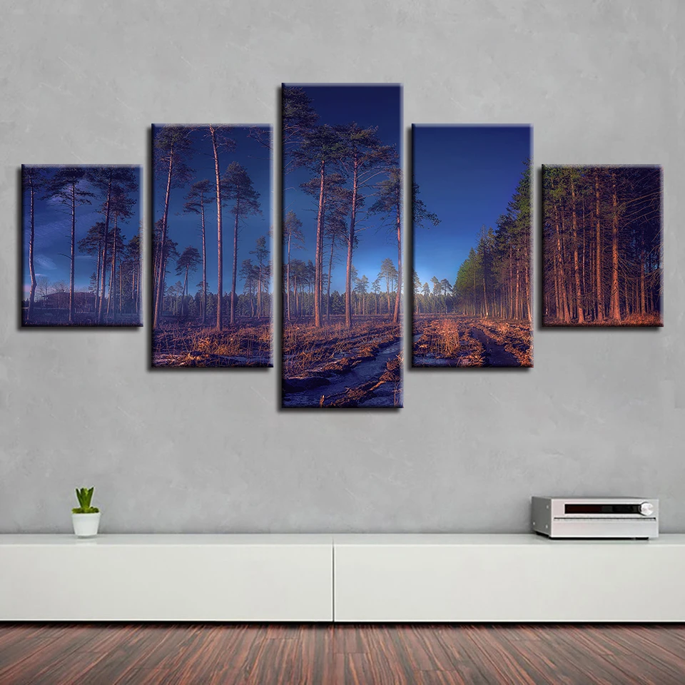 Canvas Pictures Modular Art Printed 5 Pieces Forest Natural Scenery Painting Home Living Room Wall Decoration Framework Artworks
Canvas Pictures Modular Art Printed 5 Pieces Forest Natural Scenery Painting Home Living Room Wall Decoration Framework Artworks
