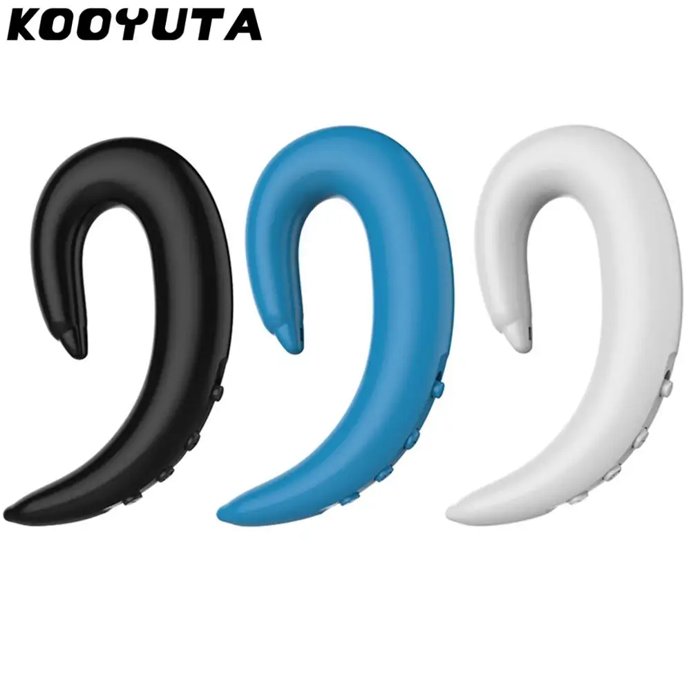 KOYOT Bluetooth Dolphin Earphone Bone Conduction Earhook Wireless Bluetooth Sport Headphone Hands-free with Mic for iphone 8 X
KOYOT Bluetooth Dolphin Earphone Bone Conduction Earhook Wireless Bluetooth Sport Headphone Hands-free with Mic for iphone 8 X